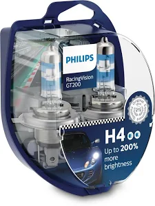 Juego 2-lamparas H-7 Racingvision GT200 Philips